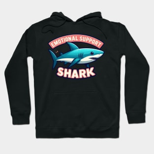 Funny Emotional Support Shark Hoodie